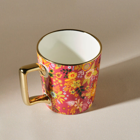 Karaca Blume J Brief Tasse 350 ml