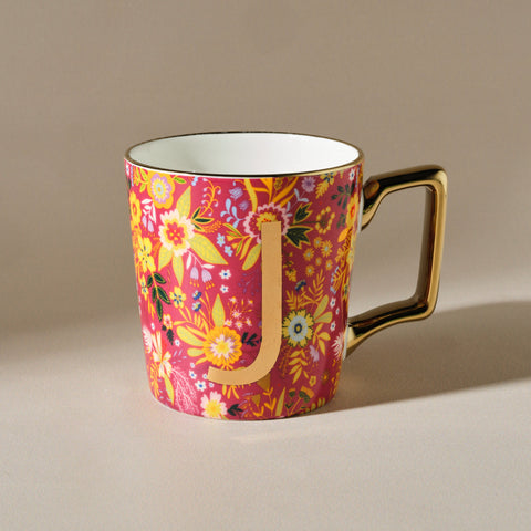 Karaca Blume J Brief Tasse 350 ml