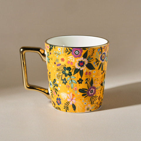 Karaca Flower L Buchstabe Becher 350 ml