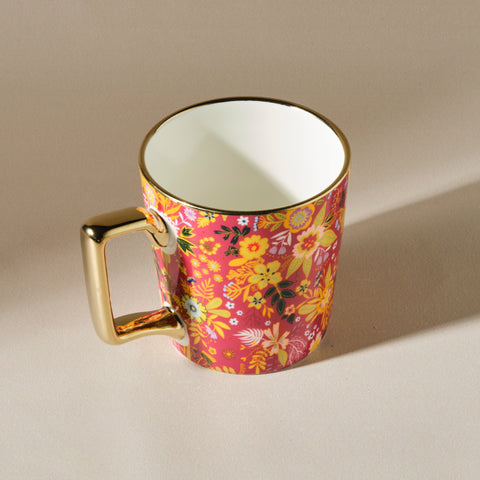 Karaca Flower U Buchstabe Becher 350 ml