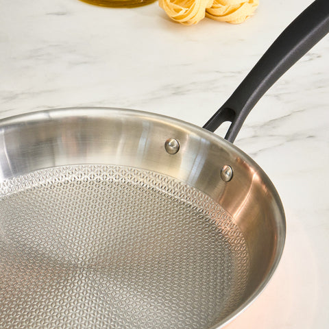 Karaca 3PLY Power Steel Kupfer 7-Teiliges Set mit Wabenstruktur