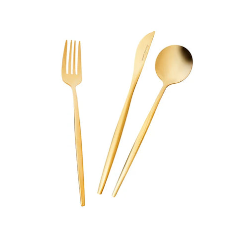 Karaca Orion Gold 6-Personen 30-teiliges Besteckset