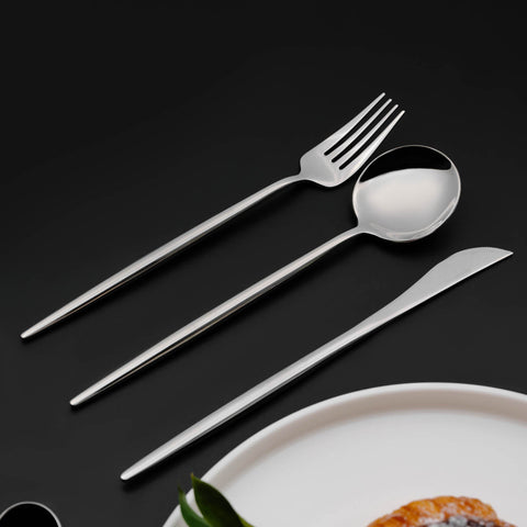 Karaca Jupiter Platin 60 Teile 12 Personen Boxed Besteck Set