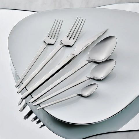 Karaca New Glacial 84-teilige Elegance Besteckset für 12 Personen