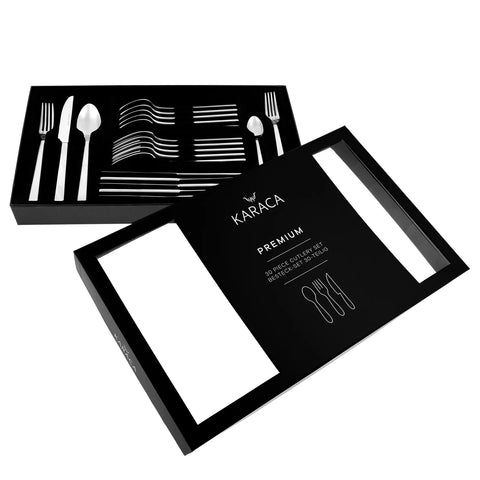 Karaca Roanne 30 Teiliges für 6 Personen Besteck Set