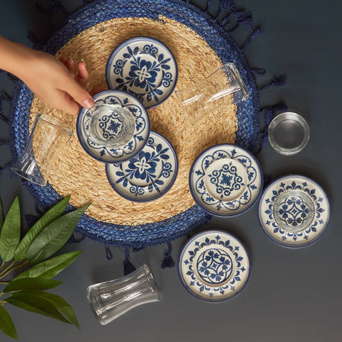 Karaca Zeher 12- teilig Teeservice- Set