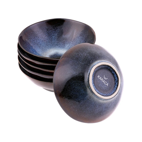 Karaca Blue 24-Teiliges für 6 Personen Reactive Geschirrset