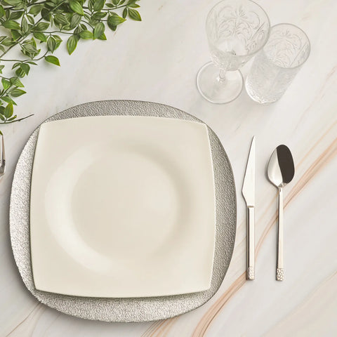 Karaca Home Capri Supla Set Silber 35 cm