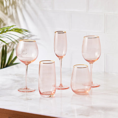 Karaca Gemma Kelchglas Somon 510 ml