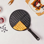 Karaca Love of Kitchen Waffle Pfanne Grau 26 cm