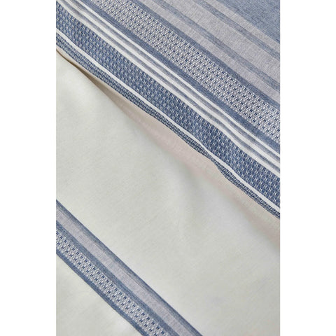 Karaca Home Indigo Dobby Woven Doppel Bettbezug Set (200 x 200 cm) Öko-Tex Zertifiziert