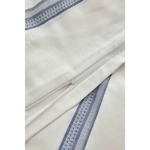 Karaca Home Indigo Dobby Woven Doppel Bettbezug Set (200 x 200 cm) Öko-Tex Zertifiziert