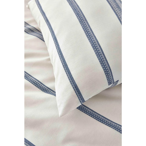 Karaca Home Indigo Dobby Woven Doppel Bettbezug Set (200 x 200 cm) Öko-Tex Zertifiziert