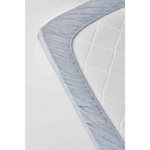 Karaca Home Indigo Dobby Woven Doppel Bettbezug Set (200 x 200 cm) Öko-Tex Zertifiziert