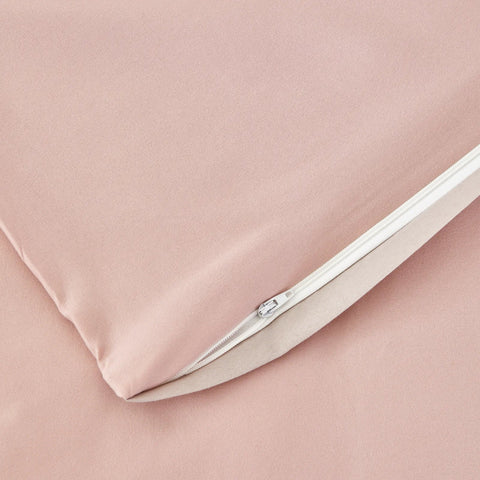 Karaca Home Rosa&Beige Bettbezug Set Einzeln (135X200 cm)