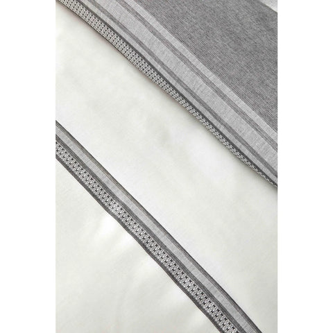 Karaca Home Schwarz Dobby Woven Doppel Bettbezug Set, 220X200 cm