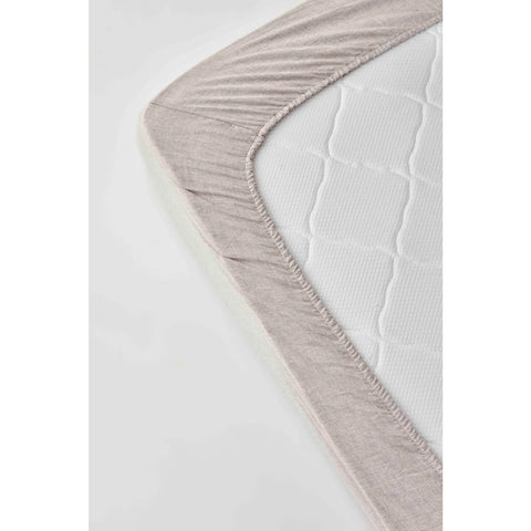 Karaca Home Braun Dobby Woven Doppel Bettbezug Set (220X200 cm) Öko-Tex Zertifiziert