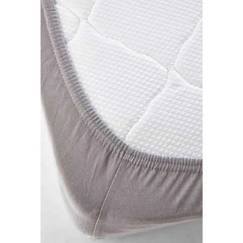 Karaca Home Jersey Fitted Bettlaken Grau (160x200 cm) Öko-Tex Zertifiziert
