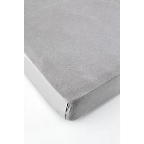 Karaca Home Jersey Fitted Bettlaken Grau (160x200 cm) Öko-Tex Zertifiziert