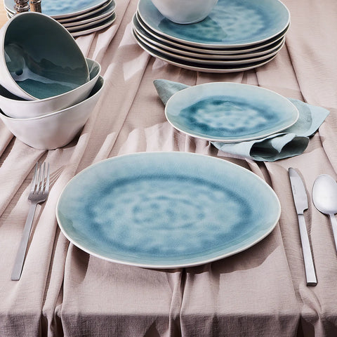 Karaca Turquoise Reactive 18 Teilige Geschirr Set für 6 Personen