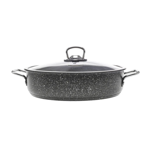 Karaca Biogranit Steel Plus 7 Teiliges Kochtopfset Grau