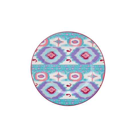 Karaca Chevron 24-teiliges Porzellan Tafelservice-Set für 6 Personen