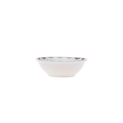 Karaca Chevron 24-teiliges Porzellan Tafelservice-Set für 6 Personen
