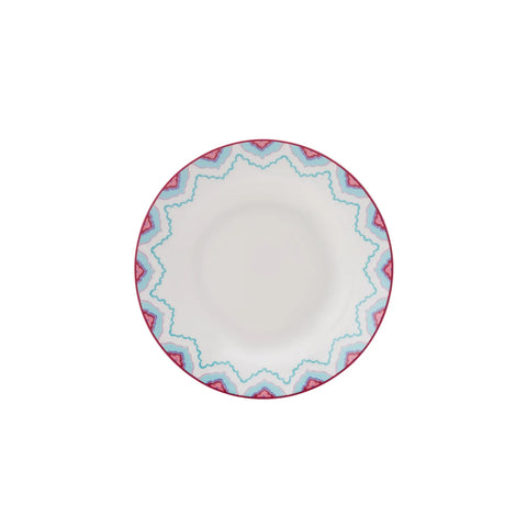 Karaca Chevron 24-teiliges Porzellan Tafelservice-Set für 6 Personen