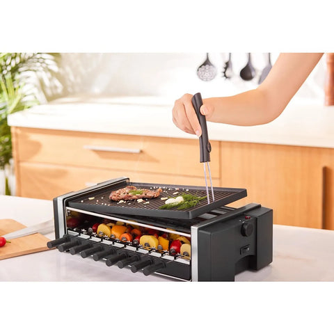 Karaca Spieß-Grill 3 in 1 Tischgrill, 1200W
