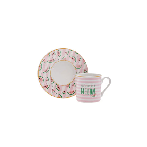 Karaca Fruitee Kaffeeservice für 6 Personen 90 ml