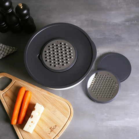 Karaca Troy Weiß Beater Set mit Reibe
