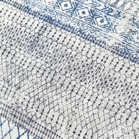 Kh Gianna Indigo Rnf Bettbezug-Set für Doppelbetten