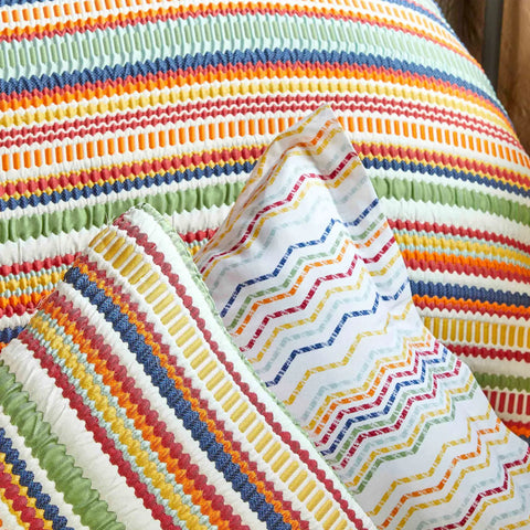 Karaca Home Alegra Mood Multi Bettbezug-Set für Doppelbetten aus 100 % Baumwolle