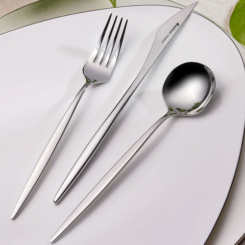 Karaca Porto 60-teiliges Elegance Besteck-Set für 12 Personen