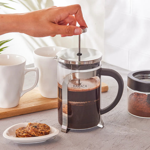 Karaca Coffee Bean Metall Stempelkanne 800 Ml