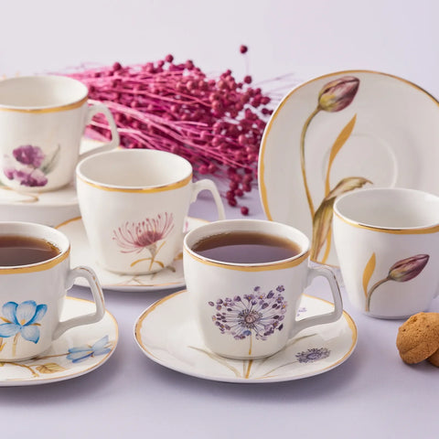 Karaca Revive Kaffeetassen-Set für 6 Personen