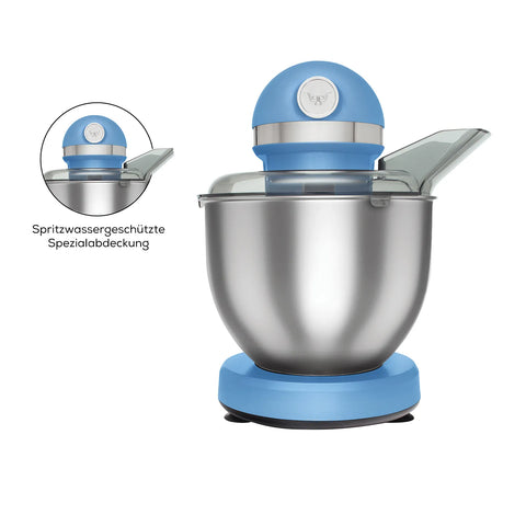 Karaca Mastermaid Chef Küchenmaschine Royal Blau 1500W 5 LT  