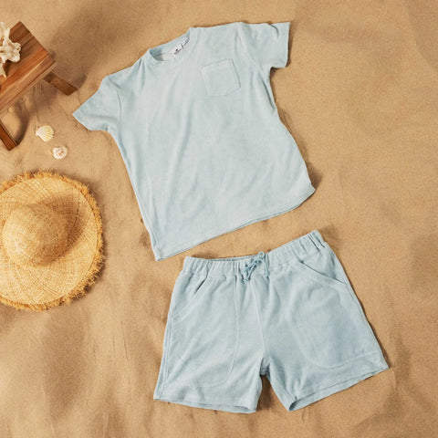 Karaca Home Boni Mint 100% Cotton Sort Anzug Herren L/Xl