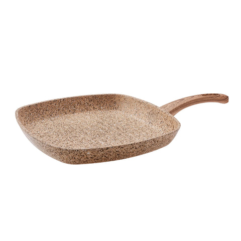 Karaca Wood Silber Bio Granit Grill 28 cm
