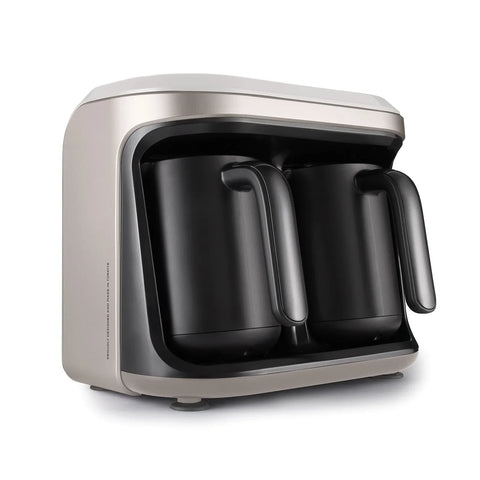 Karaca Hatır Hüps Duet Türkische Kaffeemaschine Beige, 1400W