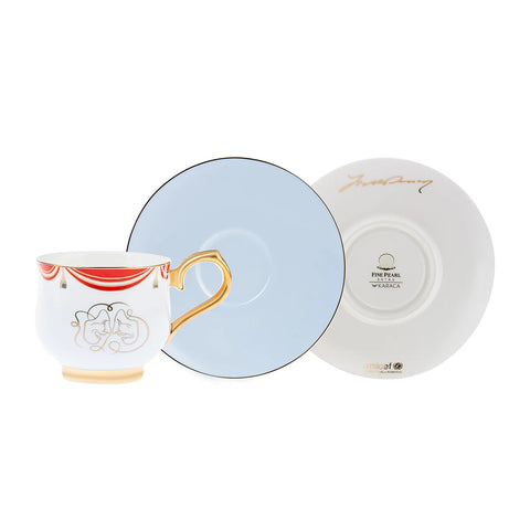 Karaca Unicef Betul Mardin Haldun Dormen Kaffeetassen-Set für 2 Personen 90 ml