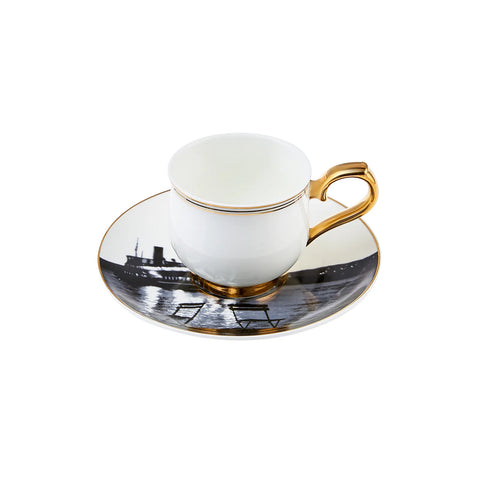 Karaca Unicef Ara Güler Kaffeetassen-Set für 2 Personen 90 ml