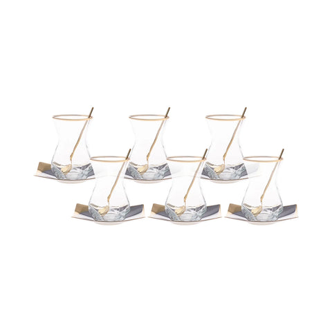 Karaca Gold Diamond 18-teiliges Teeset