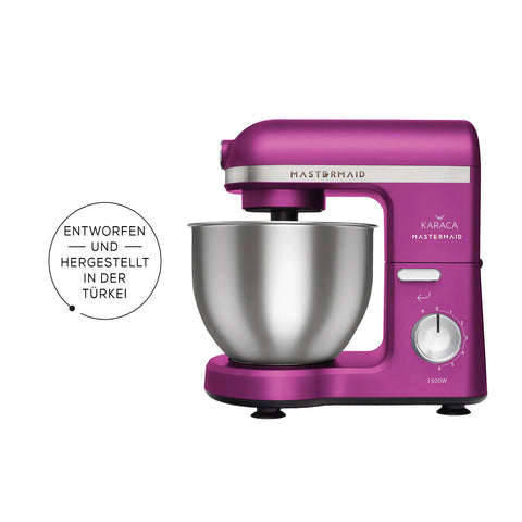 Karaca Mastermaid Chef Stand Mixer Fushia Liebe 1500W 5 Lt