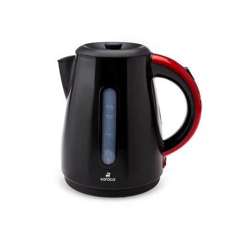 Karaca Daystar 2 in 1 Teekocher mit Stahl Teekanne Rotgold