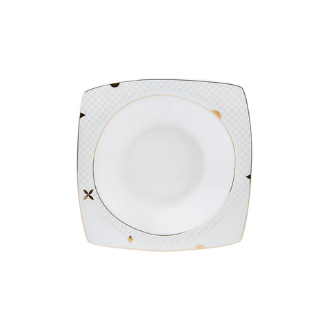 Karaca Fine Pearl Lyria 62-teiliges Geschirrset für 12 Personen
