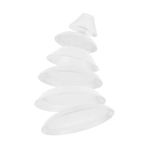 Karaca Hussein Chalayan Digital 6-Teiliges Individuelles Fine Pearl Tafelservice