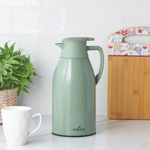 Karaca Smurf Grün Thermoskanne 1,9 Liter
