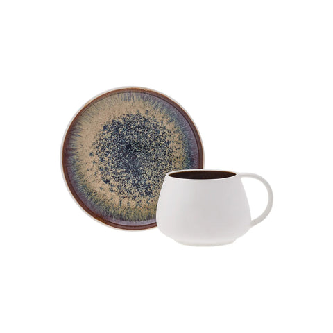Karaca New Galactic Teetassenset für 2 Personen