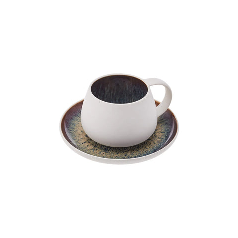 Karaca New Galactic Teetassenset für 2 Personen